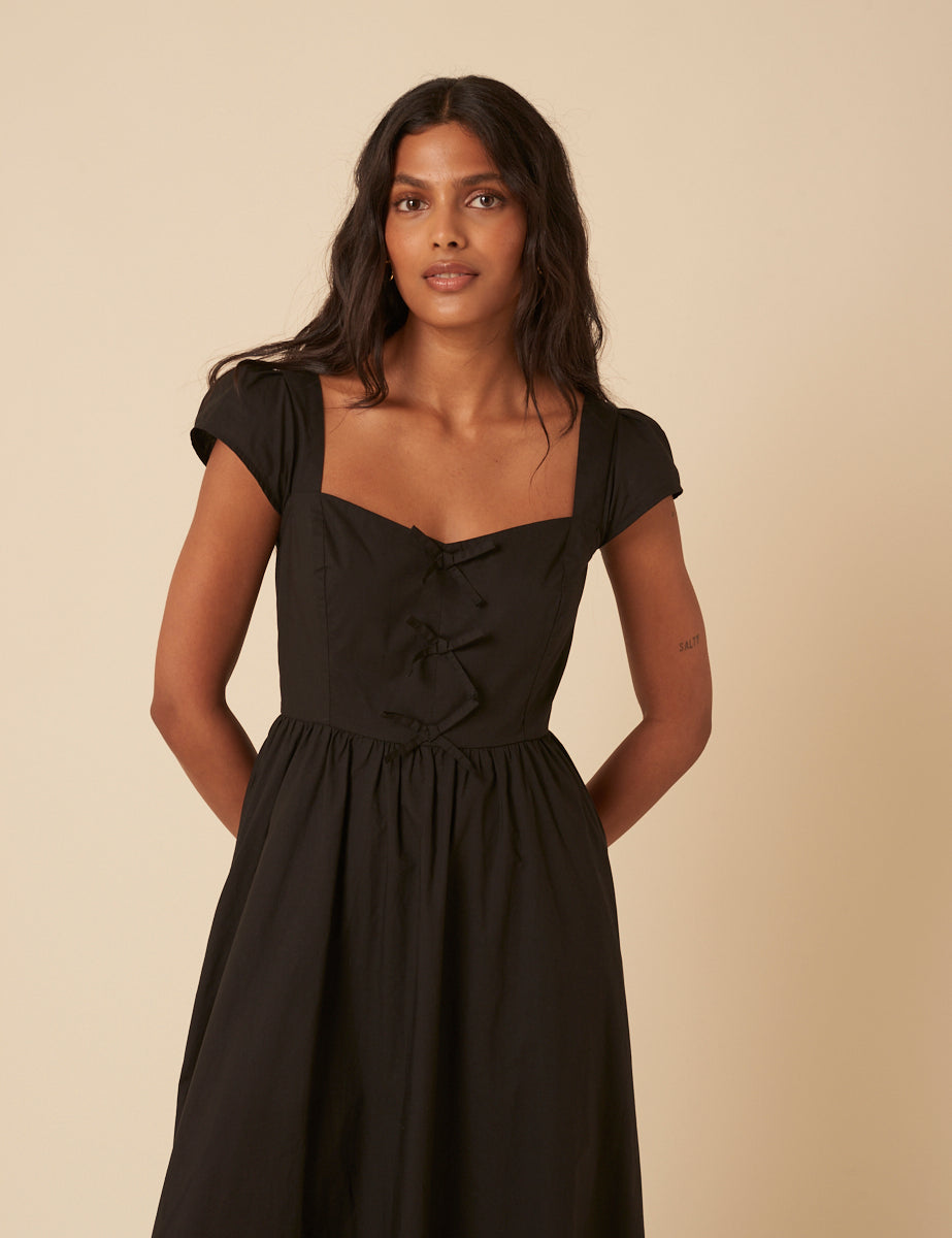 Black Ariel Mini Dress